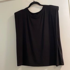 Shoulder Padded Top